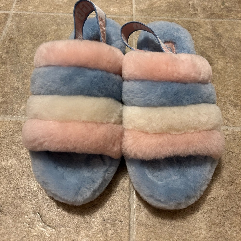 UGG fluff yeah slippers